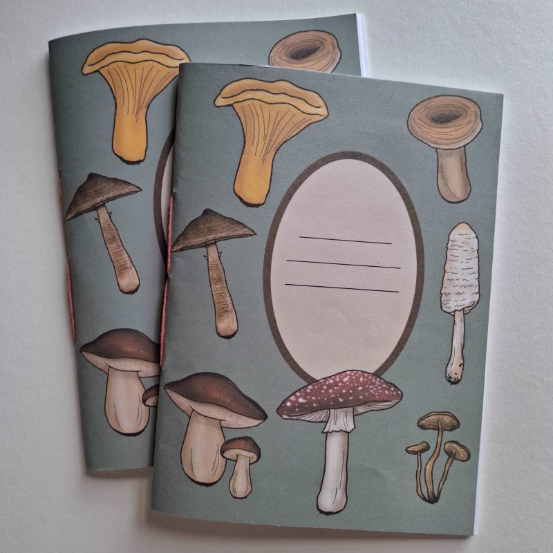 Sienivihko/Mushroom notebook